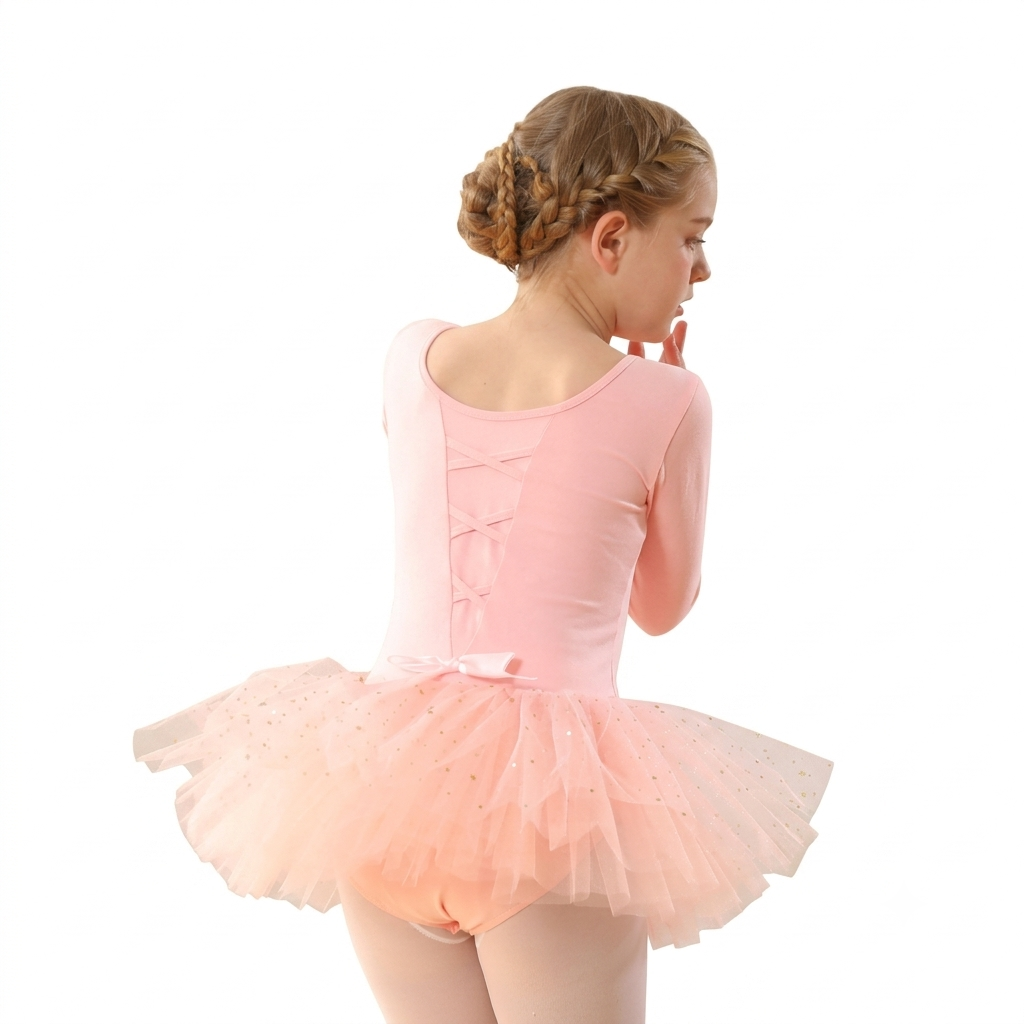 Vestido de ballet para crianças