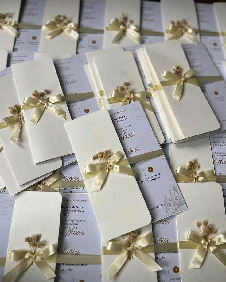 Convites de casamento envolope 2
