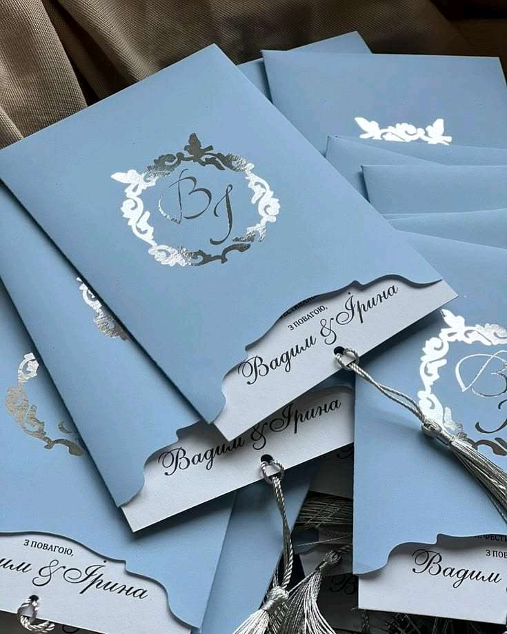 Convites de casamento envolope 4