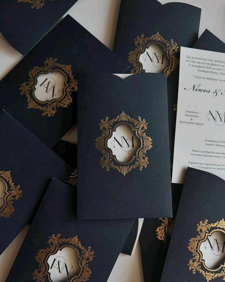Convites de casamento envolope 6