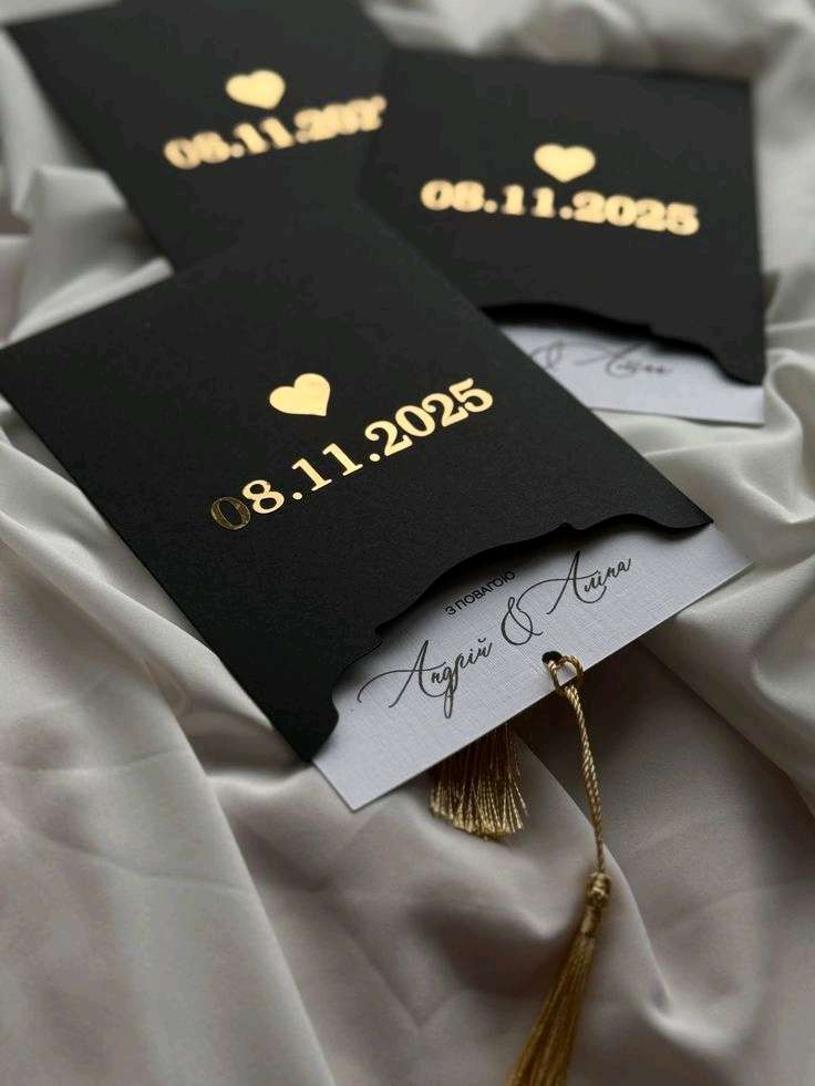 Convites de casamento envolope 7
