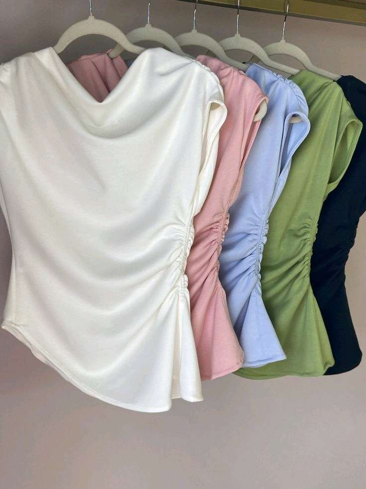 Blusa de mangas curtas 6
