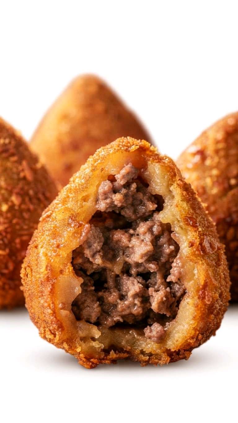 Coxinhas de carne