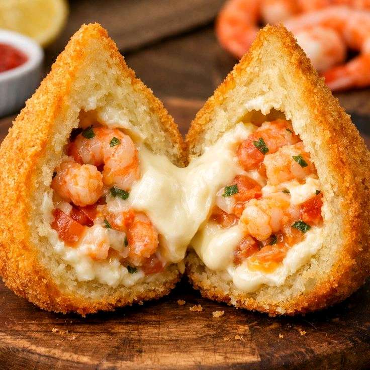Coxinhas de camarão 6